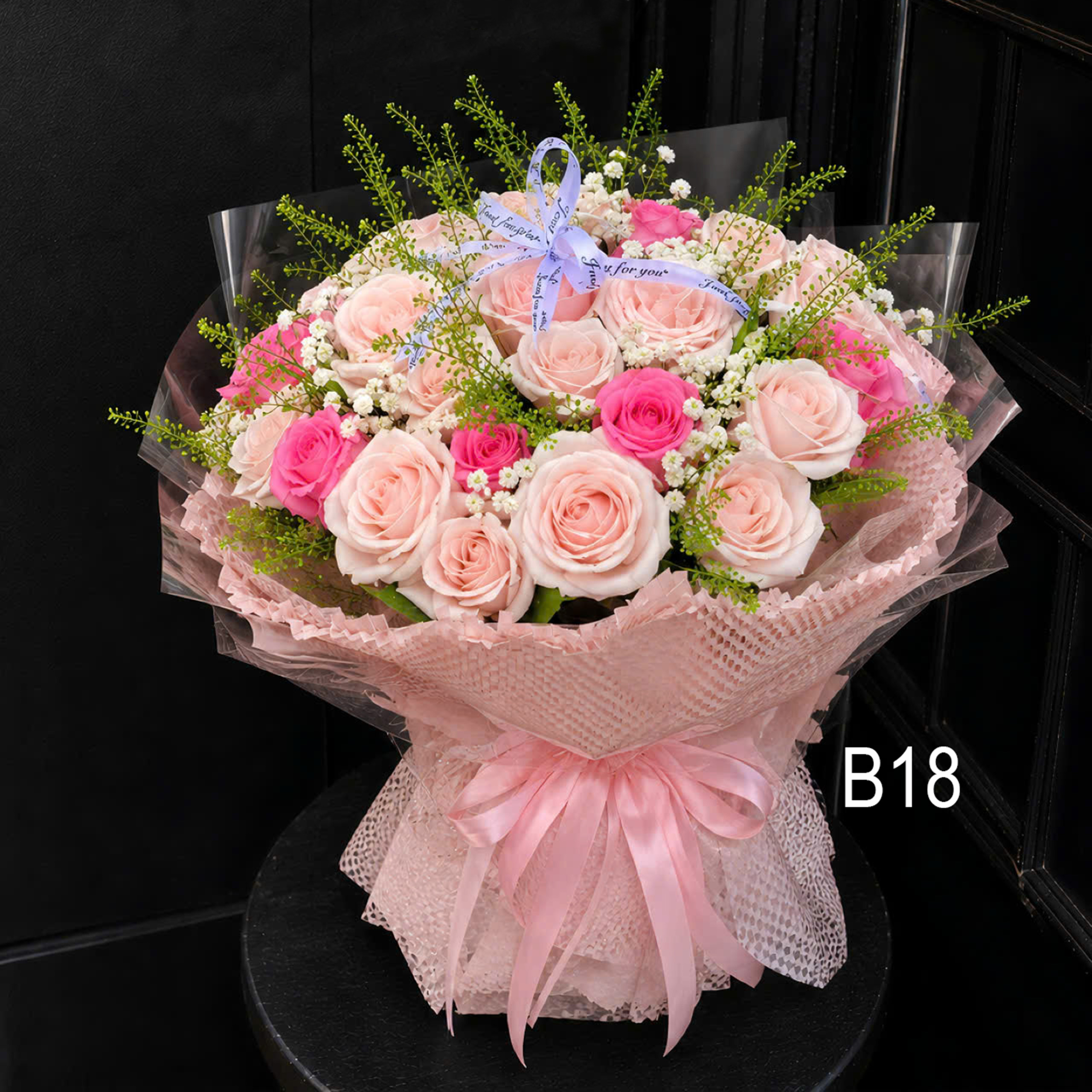 Bó Hoa Hồng Pastel Ngọt Ngào