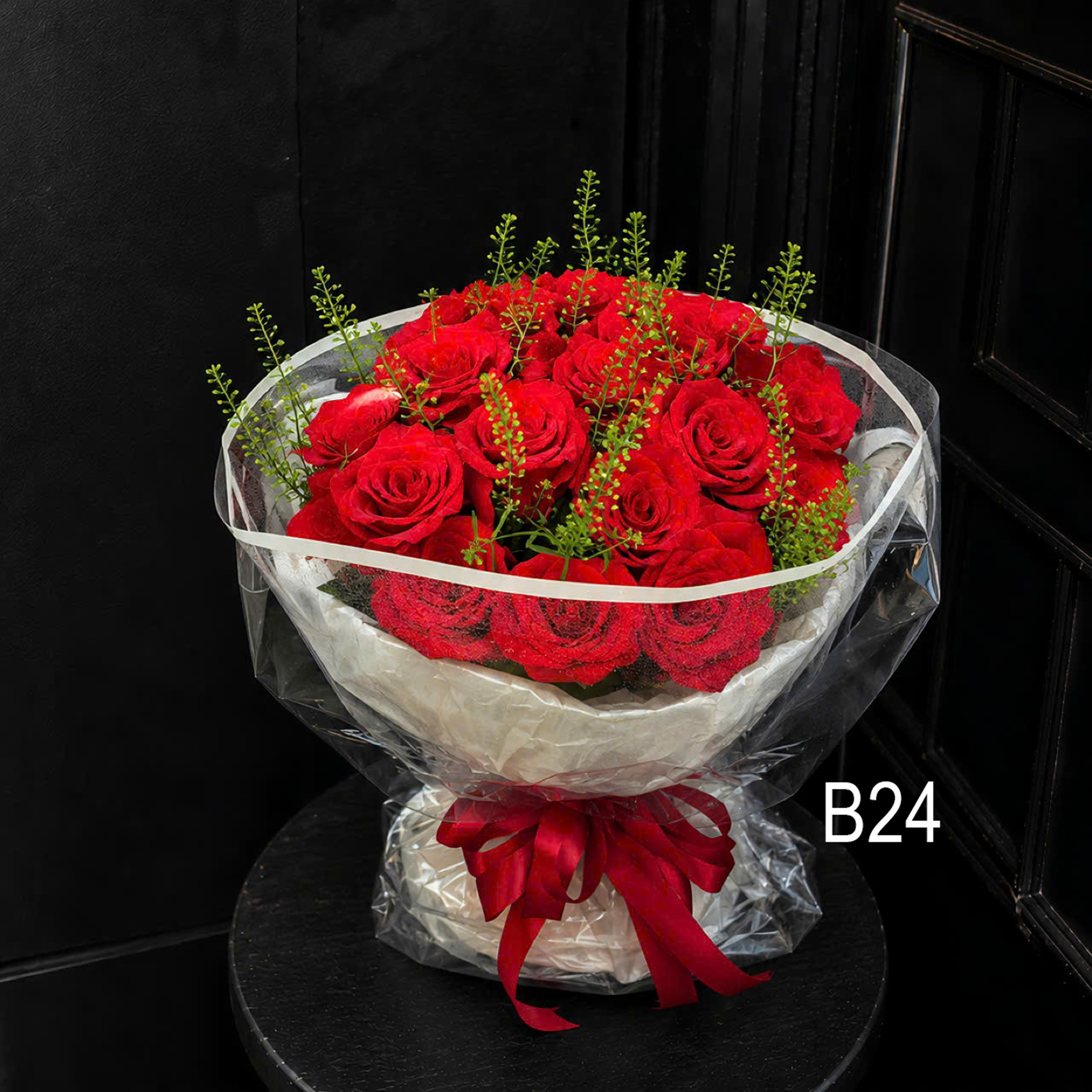 Bó Hoa Hồng Đỏ Nồng Nàn