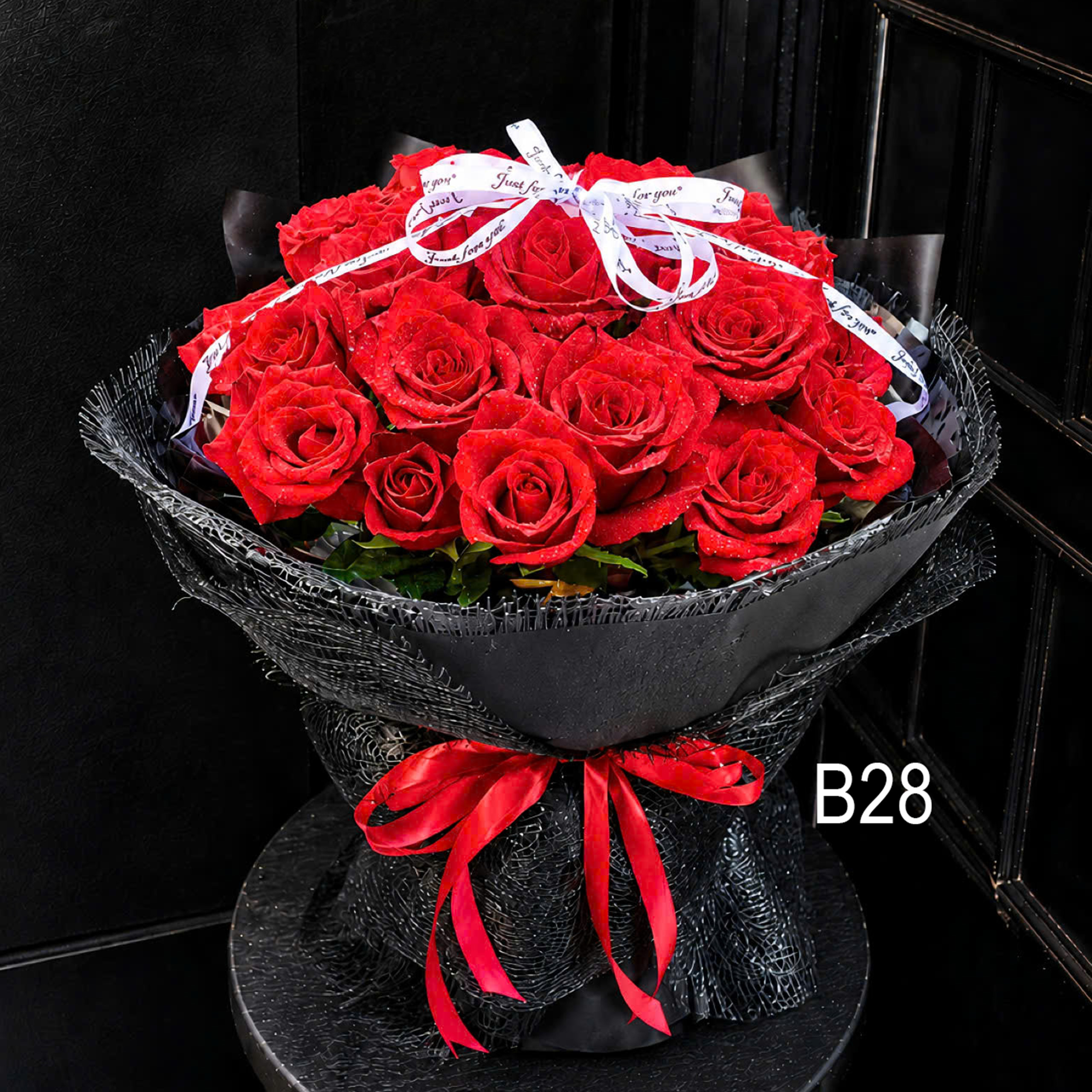 Bó Hoa Hồng Đỏ Nồng Nàn