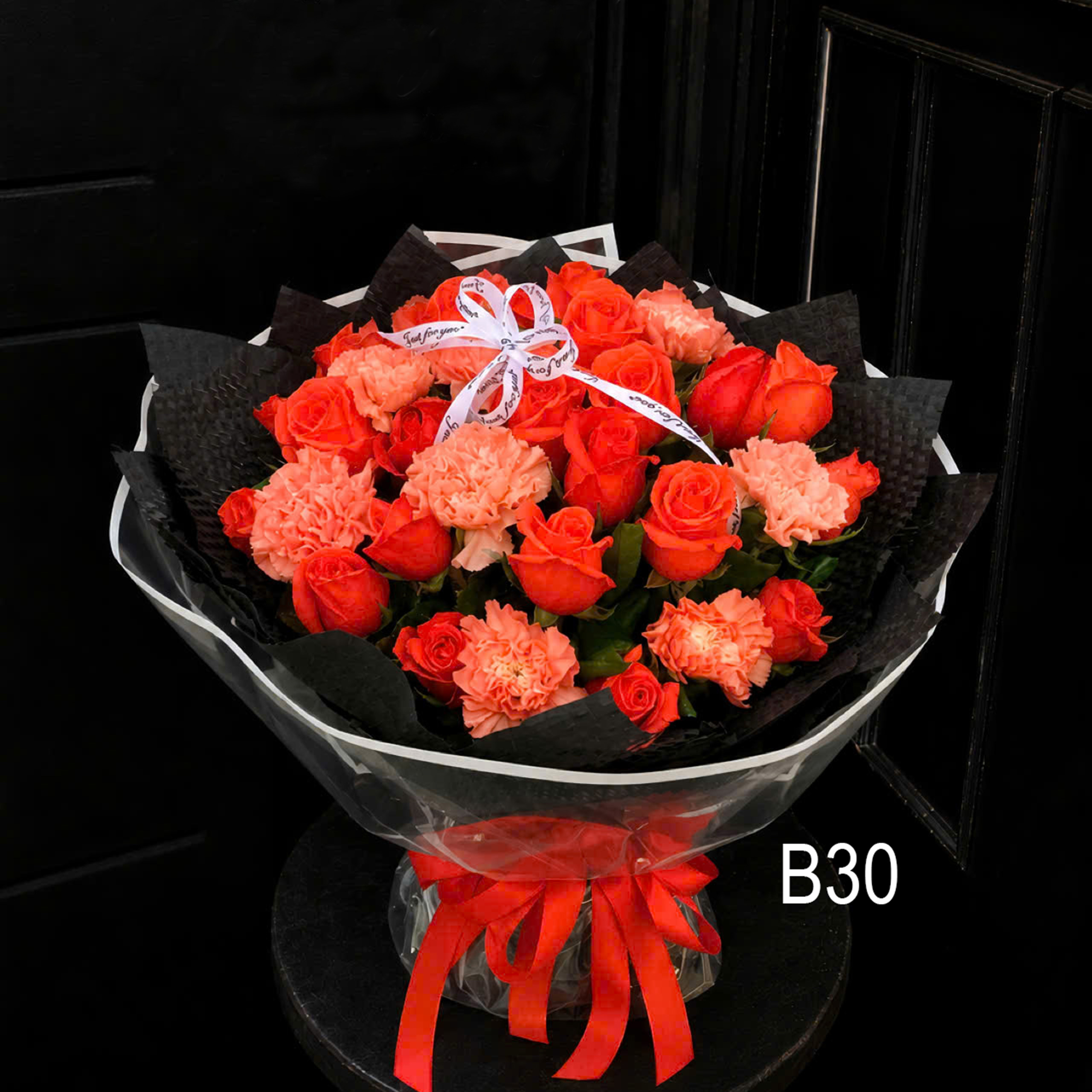 Bó Hoa Hồng Cam