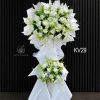 Kệ hoa viếng cúc trắng KV29 Thanh Tịnh